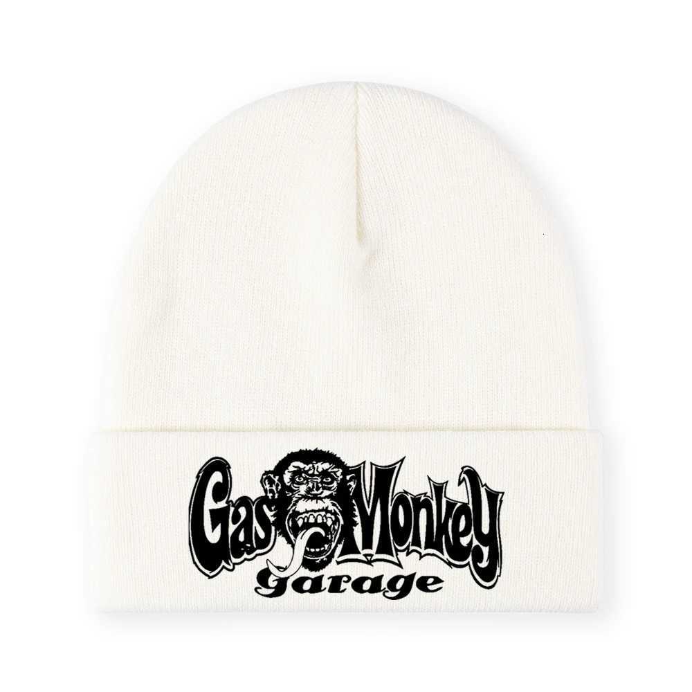 Luxury 1pcMonkey Acrylic knitted beanie outdoor headwear accessory windproof and warm ski hat 100 acrylic slightly elastic Y251209