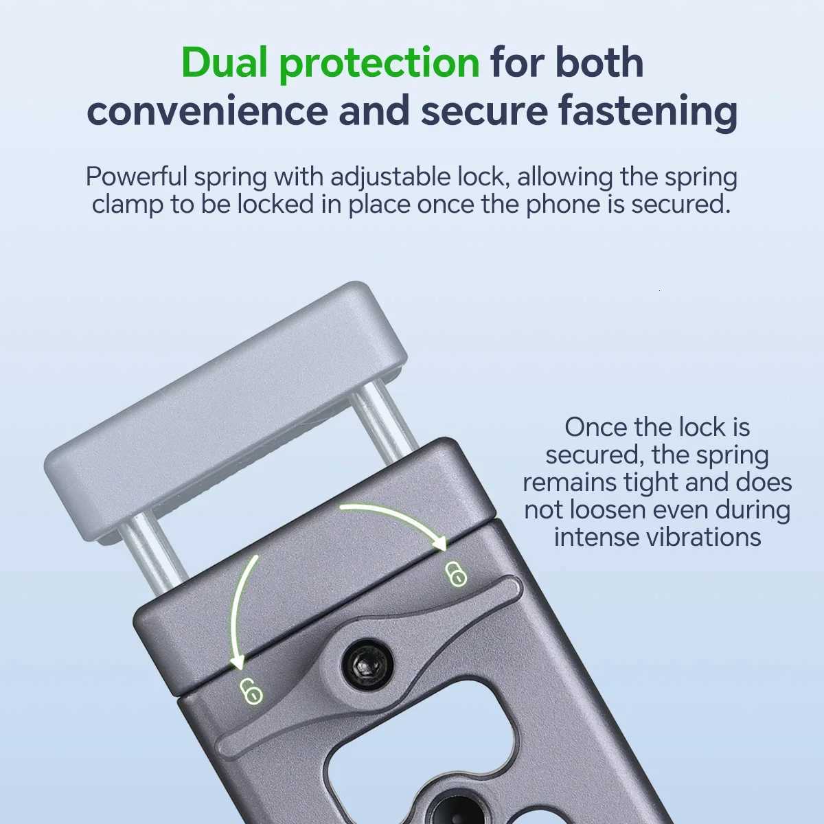 FANAUE Bike Bicycle Mobile Phone Holder 360 View Universal Aluminium alloy Motorcycle Phone Holder For RAM Mounts with 1 Ball C251210