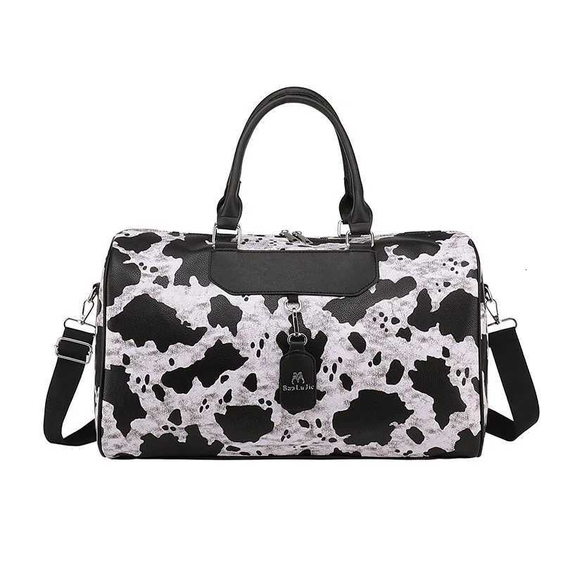 Wens Travel Totes Bag Zebra Cow Pattern Gym Duffle Fi Sports Fitness Casual Yoga Lage Handbag Shoder Bag Baggage Y251209