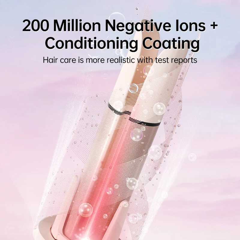 Automatic Curling Iron 32mm Auto Rotating Ceramic Hair Curler Anti-Scald Fast Heating Hair Curling Wand for Hair Waves StylingT251210