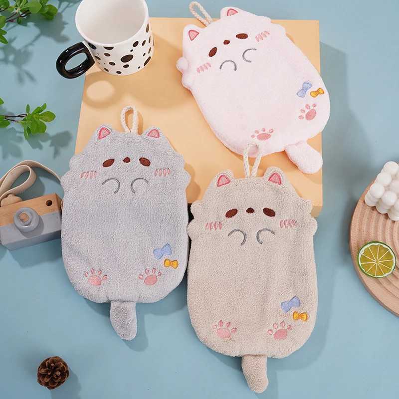 Animal Hand Towel Hanging Hand Towel Water Absorption Hand Wiped Towel Thickened Quick Drying Hand Towel Body Hand Face Towel C251210