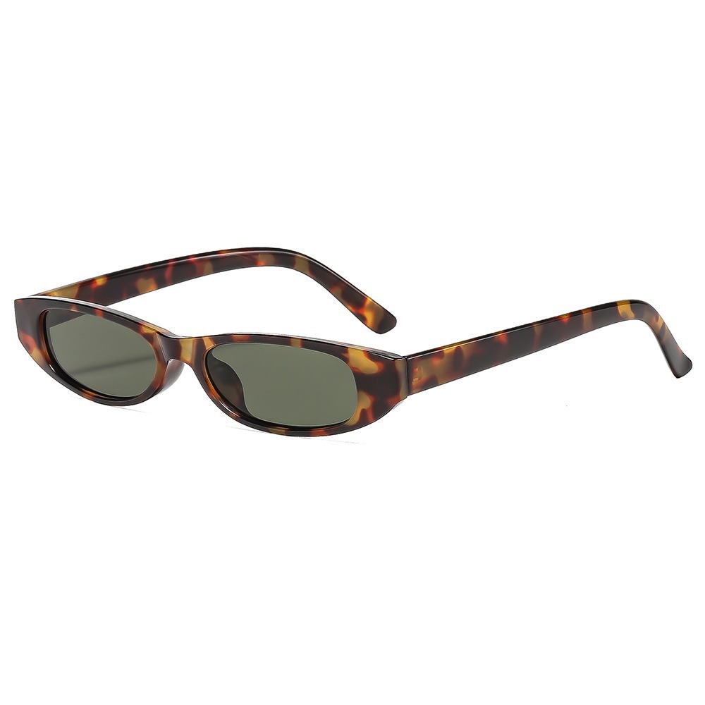 Cross-border New Arrivals: Retro-Style Small-Frame Sunglasses for Men Fashionable and Unique, Trendy and Edgy Candy-Colored Frames with a Hot Girl Vib