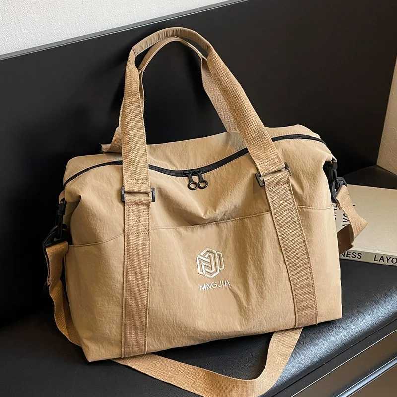 Short-distance Travel Bag Wens Lightweight Yoga Fitness Bag Portable Airplane Bag Business Trip Lage Bag Y251209