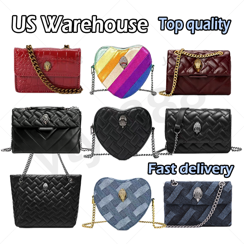 Designer kurt gegier bag eagle head bag kurt geiger mini purse elegant shoulder bag rainbow chain hawk head bag women evening bag party bag cossbody bag tote bag