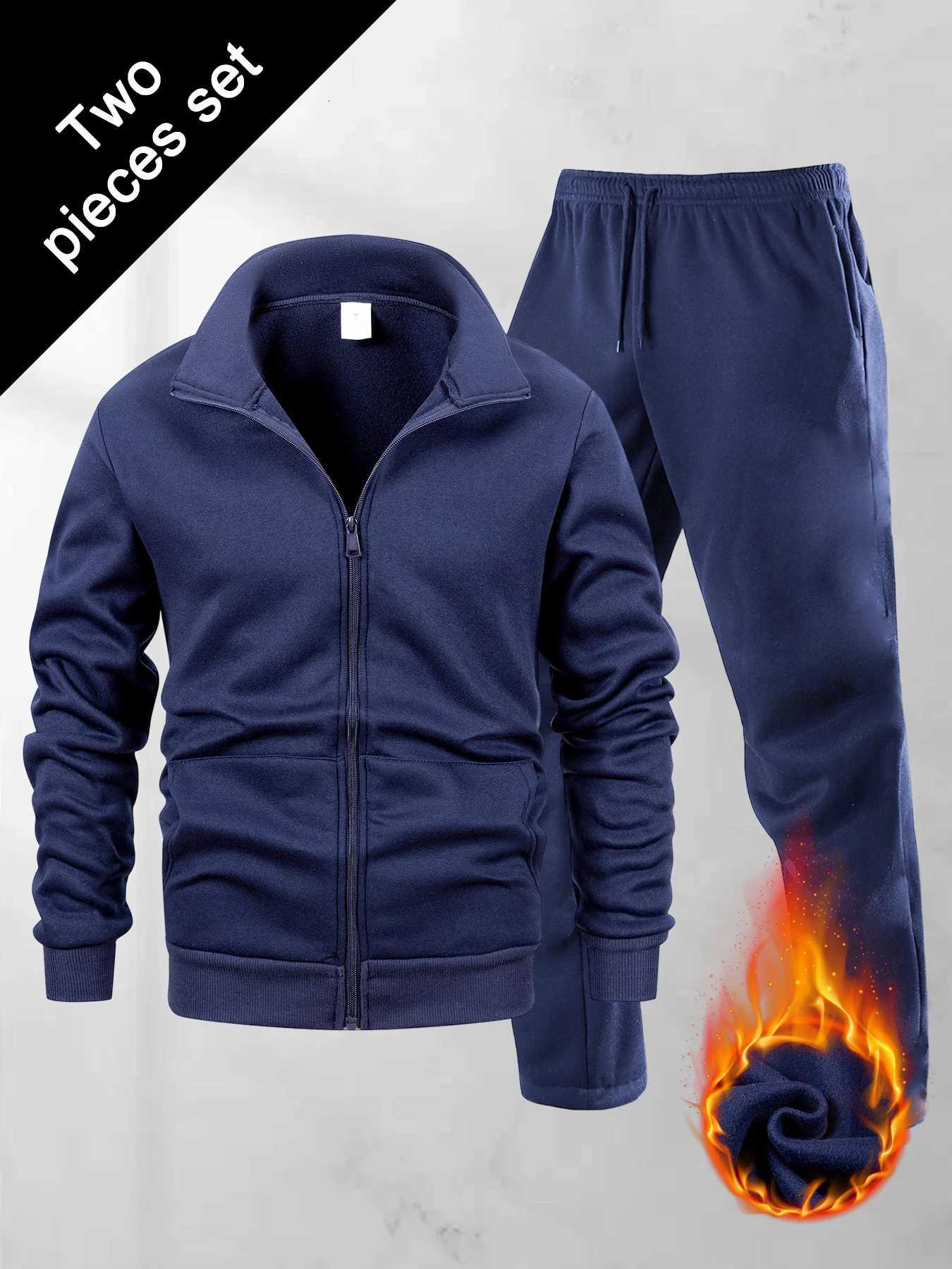 Mens Autumn Warm Tr… - image