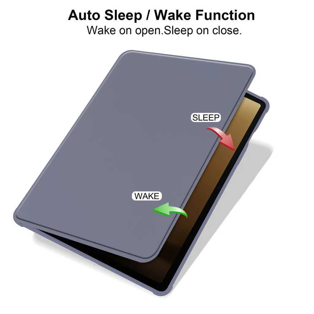 TBTIC Acrylic 720 Rotation Protective Case For Tab A9 S9 S8 S7 Plus 11 FE 109 124 87 A8 105 S6 Lite 104 Flip Cover H251210