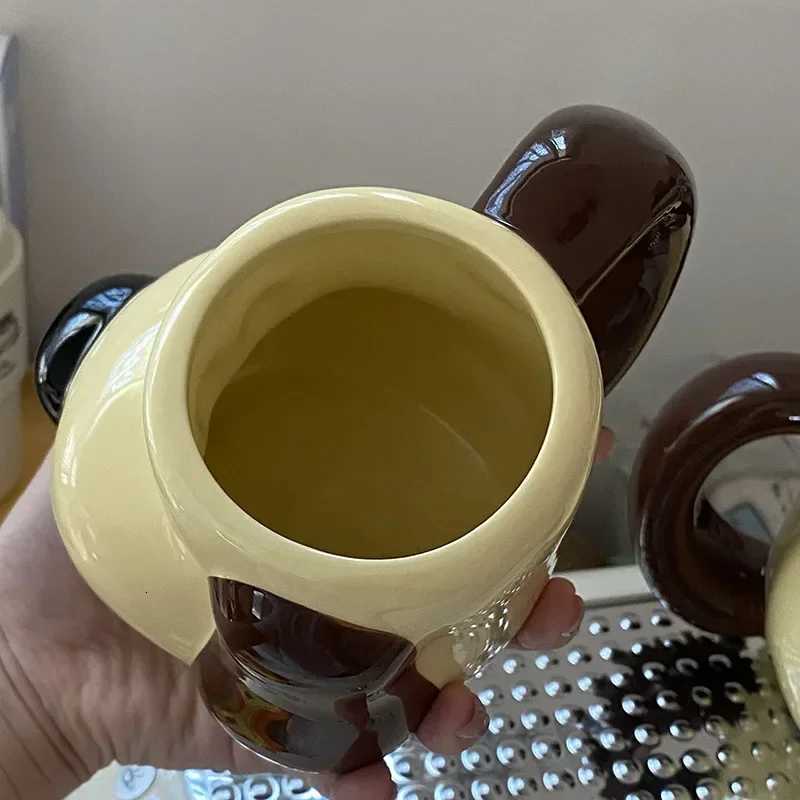 New wallaced gromiting Ceramic Mug Breakfast Milk Oats Cute Cartoon Large Capacity Coffee Cup Creative Gifts for Boys and Girls C251210