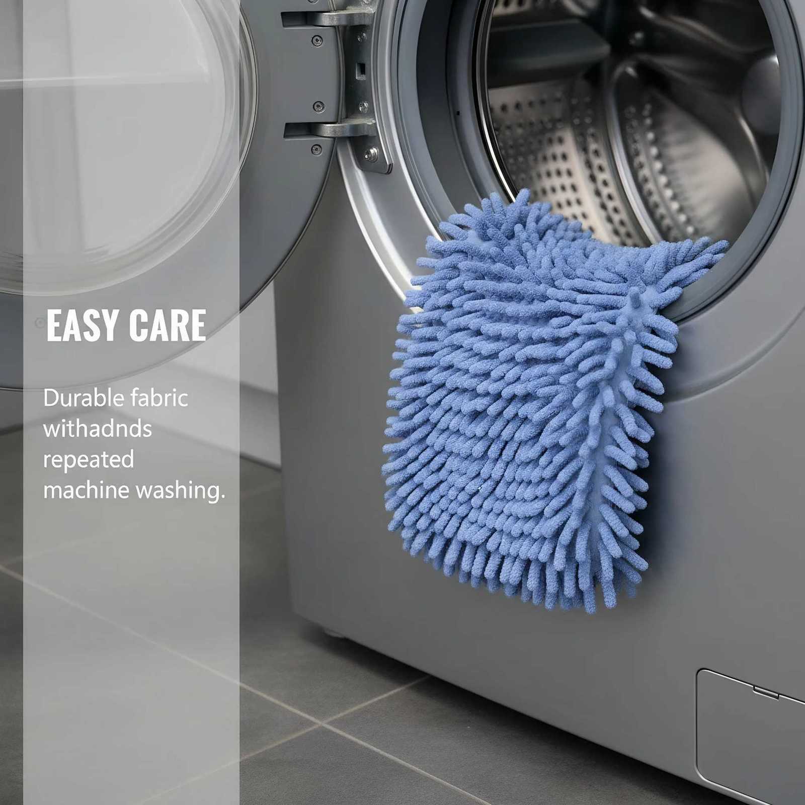 Cute Snowman Hand Towel Blue Plush Bathroom Towel for Kitchen Soft Absorbent Microfiber Towel with Hanging Loop 24x17cm C251210