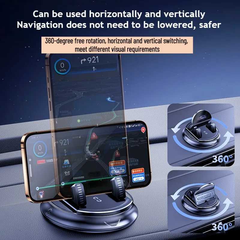 360 Degree Rotating Car Phone Holder Sticky Suction Cup Mti-Purpose Use Mobile Stand for Dashboard Auto House car accessory C251210
