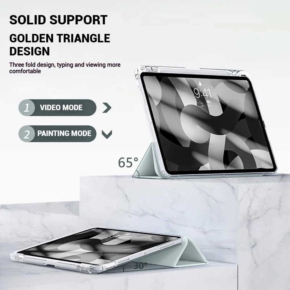 With Pencil Holder Tablet Case For A9 Plus 11 inch A8 For Galaxy S10 S9 FE S8 S7 Plus T970 S6 Lite P610 Shockproof Cover H251210