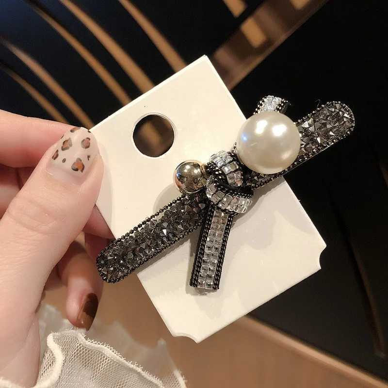 Luxury Crystal Pearl hair pins for wen party hair decoration clips hair Clip accories Y251210
