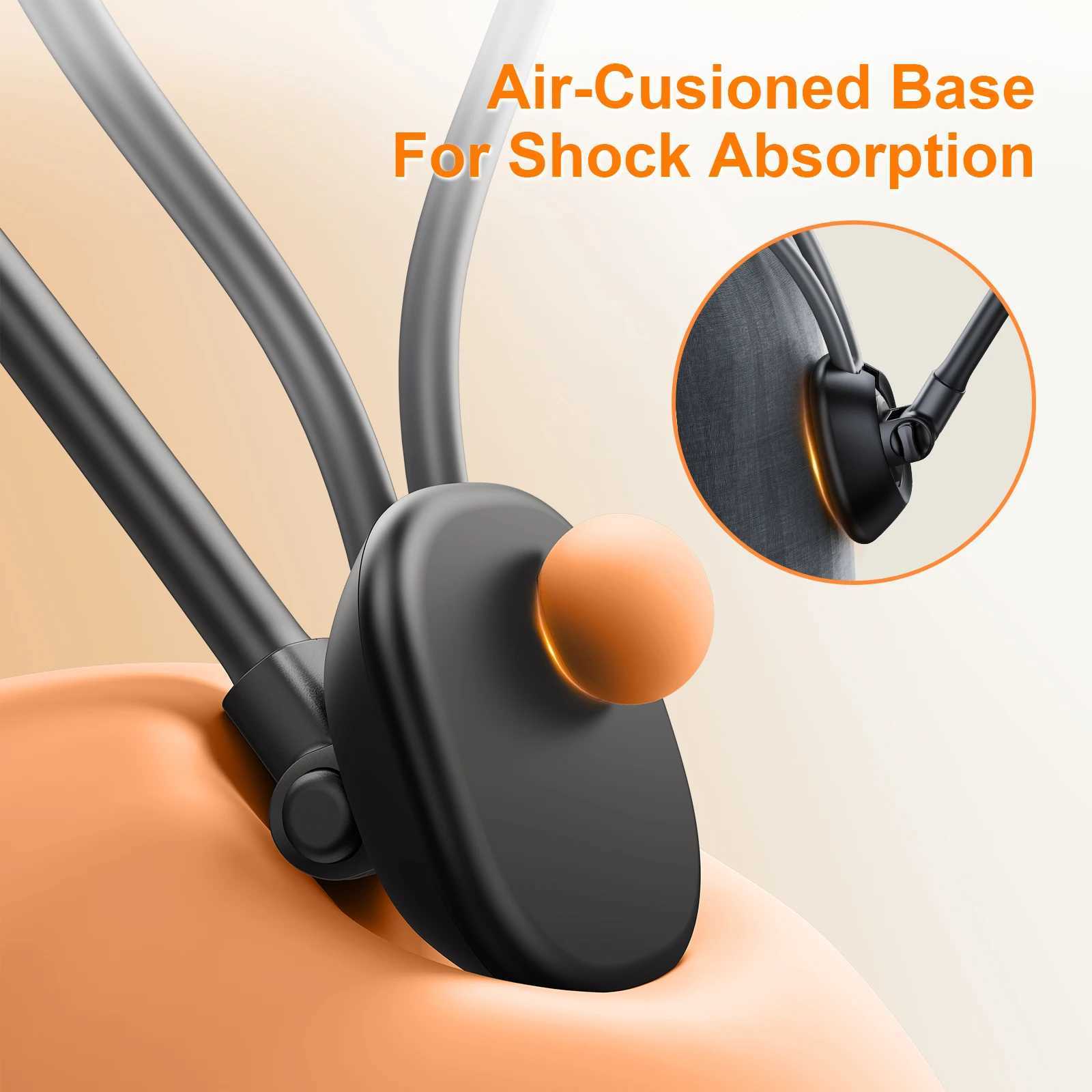 Oatsbasf Neck Mount Phone Holder for Relax Adjustable Bended Cellphone Holder Hands Bracket for 47-7in Smartphones C251210