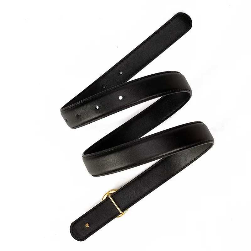 Luxury Womens Fashion Classic Belt Ladies Leather Belt with Gold Buckle - Ideal for Dresses Jeans and Coats Y251210
