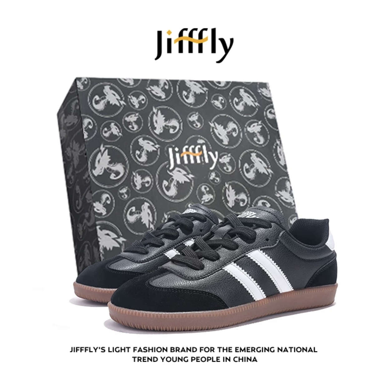 Designer style men's and women's shoes 2025 autumn and winter new fashion versatile sports shoes anti-skid leisure casual shoes Jifffly