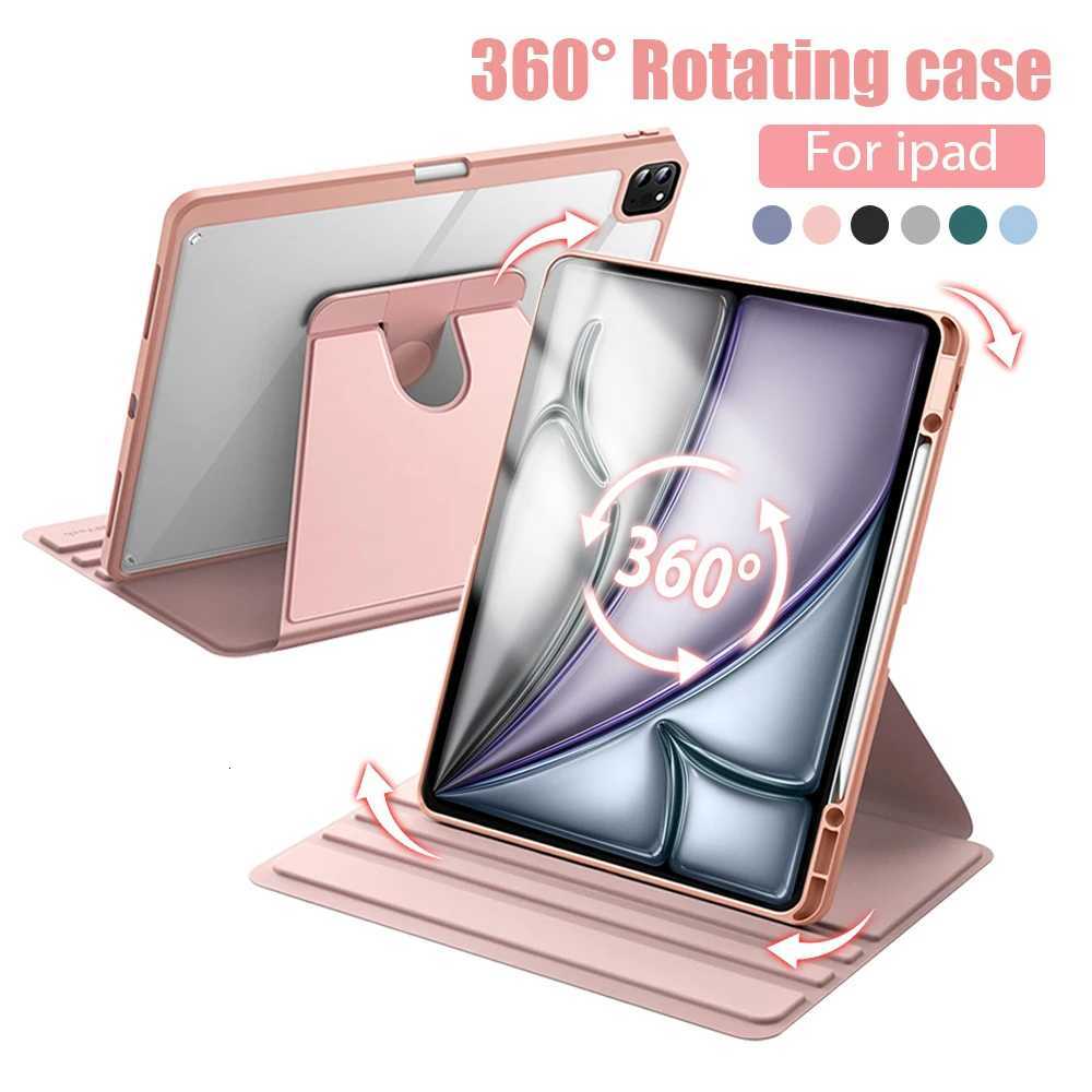 360 Rotating Case For Ipad Pro Air 13 11 12 9 129 6th 9th 10th 8th Generation 109 7th 5th Mini 6 Air 5 4 3 2 2022 Funda Cover H251210