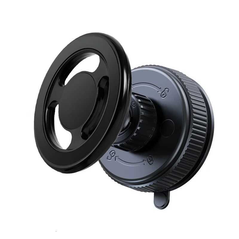 Metal Universal Vacuum Magnetic Car Phone Holder Mount Adjustable Suction Foldable Phone Stand for Mirro Gym Bath Shower He C251210