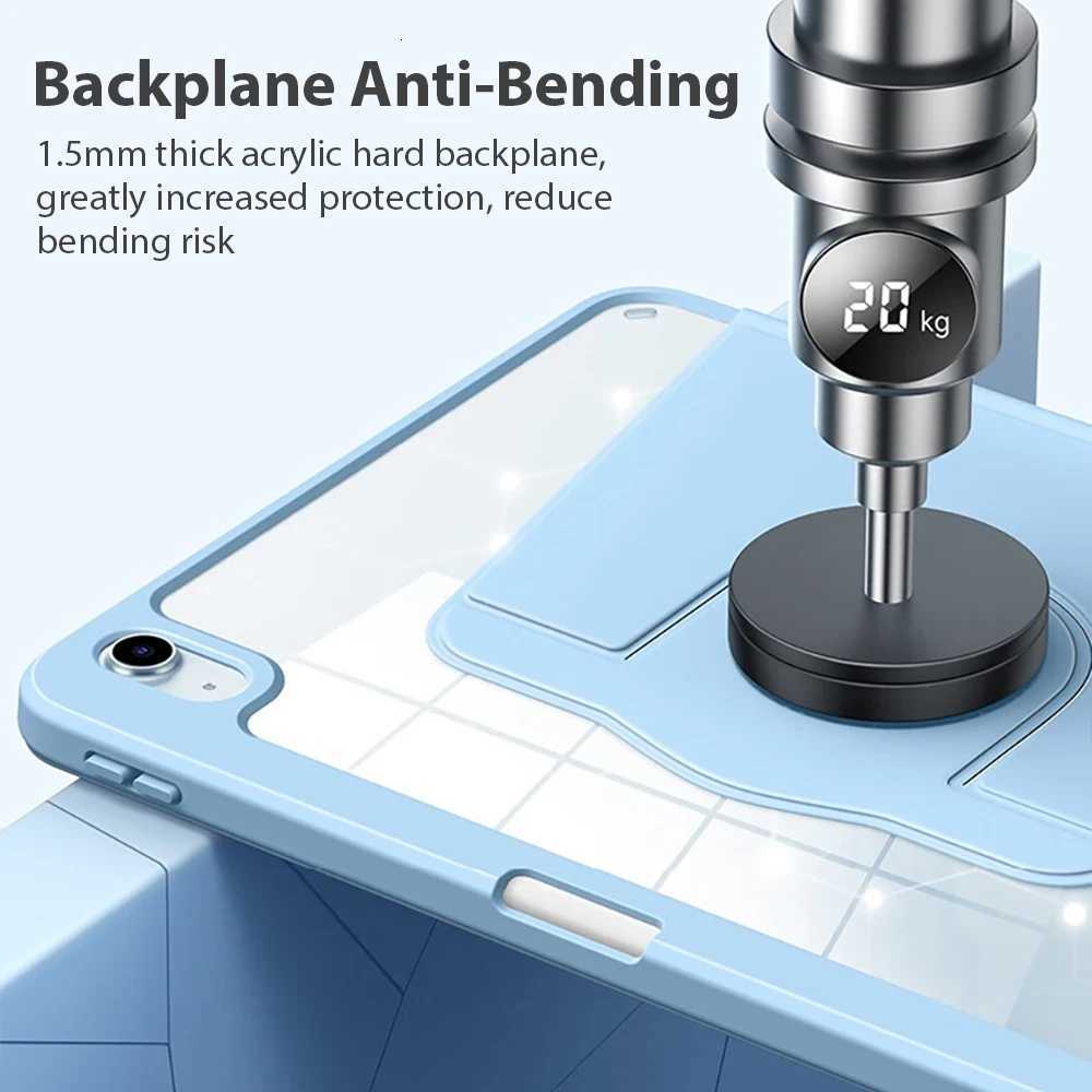 360 Rotation Magnetic Case For iPad Pro Air 13 11 5 4 M3 M4 2025 129 12 9 Case Funda For iPad 9th 8th 7th 102 Mini 6 7 Cover H251210