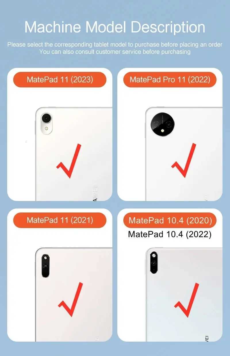 For MatePad SE 104 inch 2022 AGS5-W09 AGS5-L09 Tablet case SE 104 tra-thin Smart Shell Stand Cover H251210