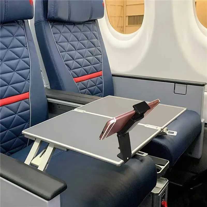 Train Seat Smartphone Stand Adjustable Rotatable Selfie Holding Airplane Phone Holder Portable Travel Desk Flight port C251210