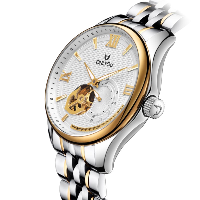 ONLYOU Classic Men's Watch, Suitable for Both Casual and Business Occasions, 30-meter Water Resistance, An Elegant Gift for Men.