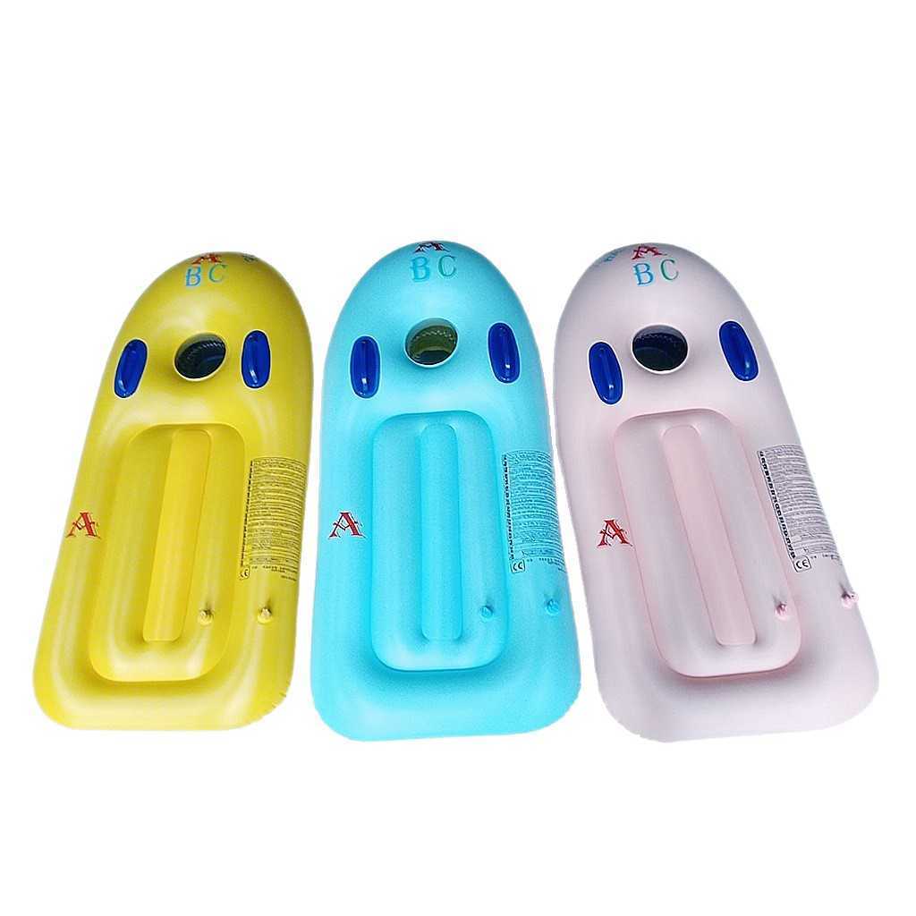 Customized PVC Thickened Peacock Open Screen Inflatable Mount Floating Drainage Floating Bed Recliner Swimming Bed Swimming Circle J250412