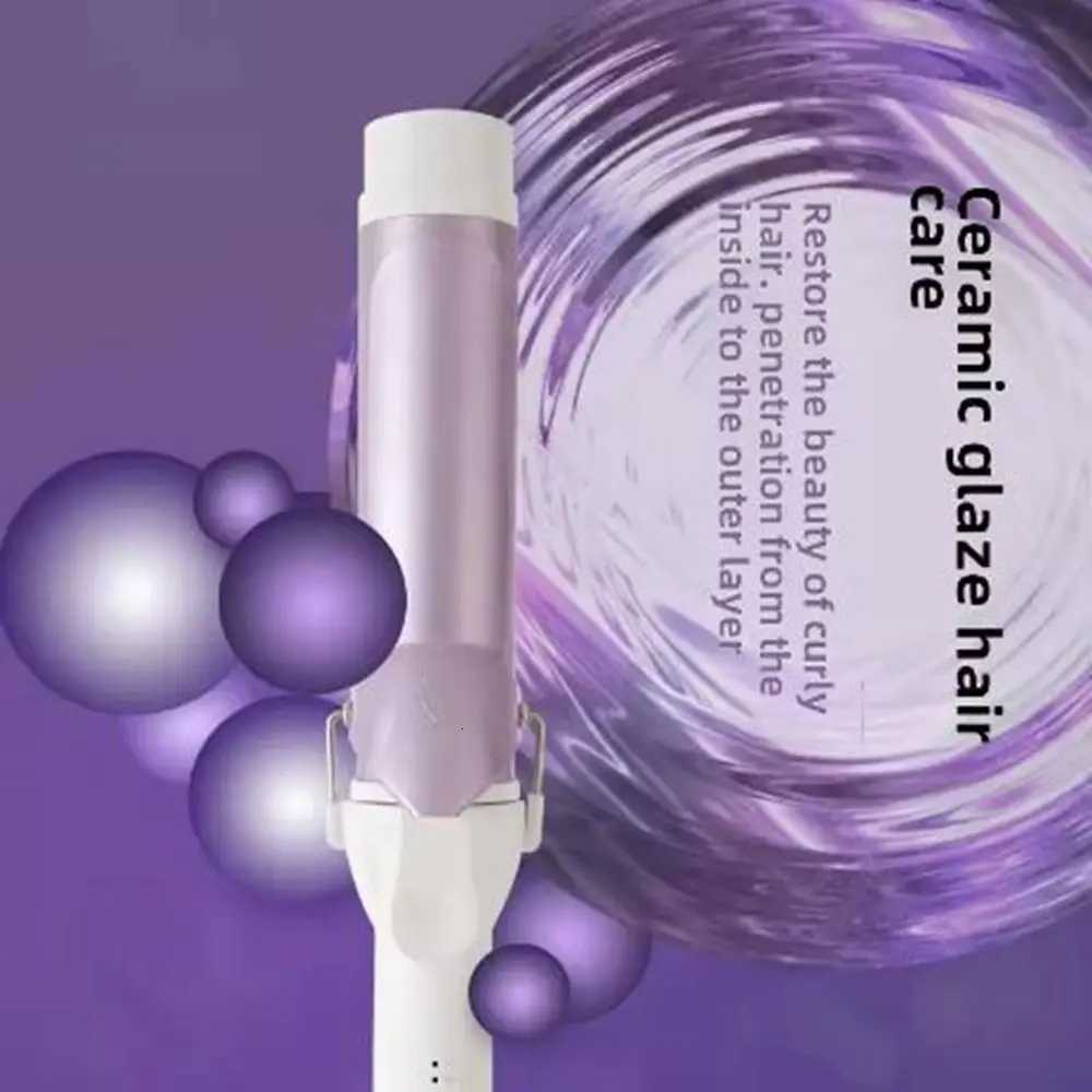 Ceramic 40mm Hair Curling Iron Fast Heating 5 Temperature Adjustment Electric Hair Curler Big Wave ManualT251210