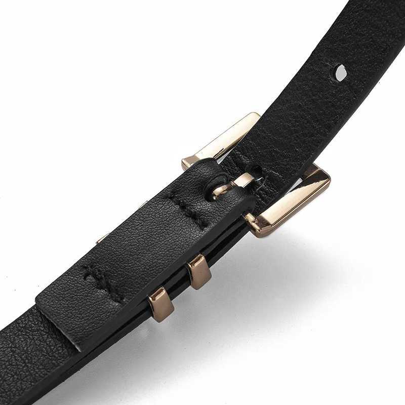 Luxury 1spc I-shaped buckle thin belt for women fashionable and high-end versatile dress suit decoration belt Y251210