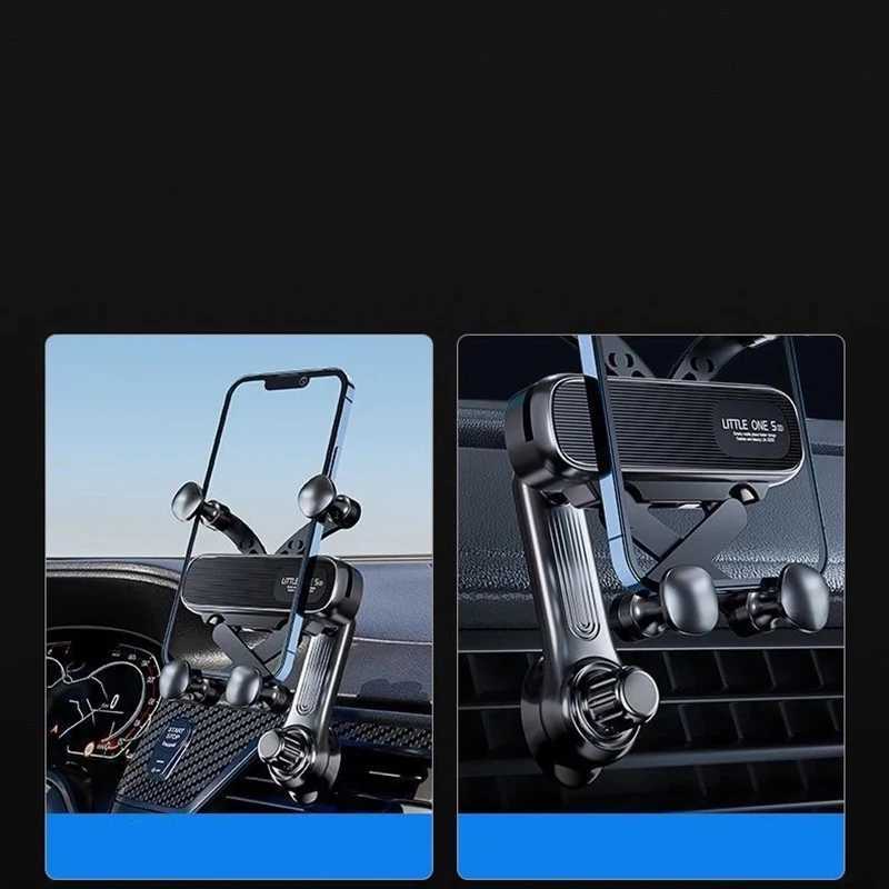 Car Mobile Phone Holder port Gravity Holder Car Navigation Dedicated 2025 New Fixed Air Outlet Car Holder C251210