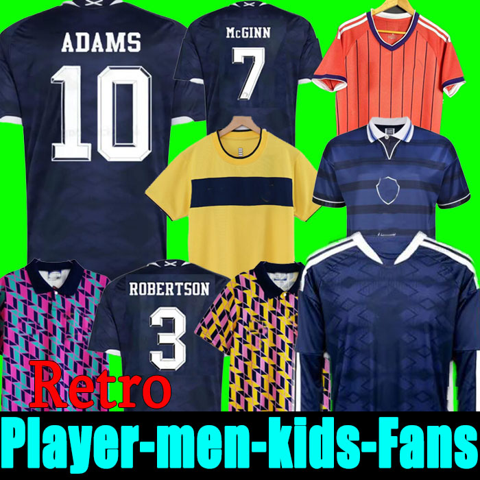 2026 World Cup scotland football shirt Soccer Jerseys ROBERTSON McTominay McGREGOR SHANKLAND MCGREGOR Homemaillot goalkeeper men kids kits unifrom Training 88 89