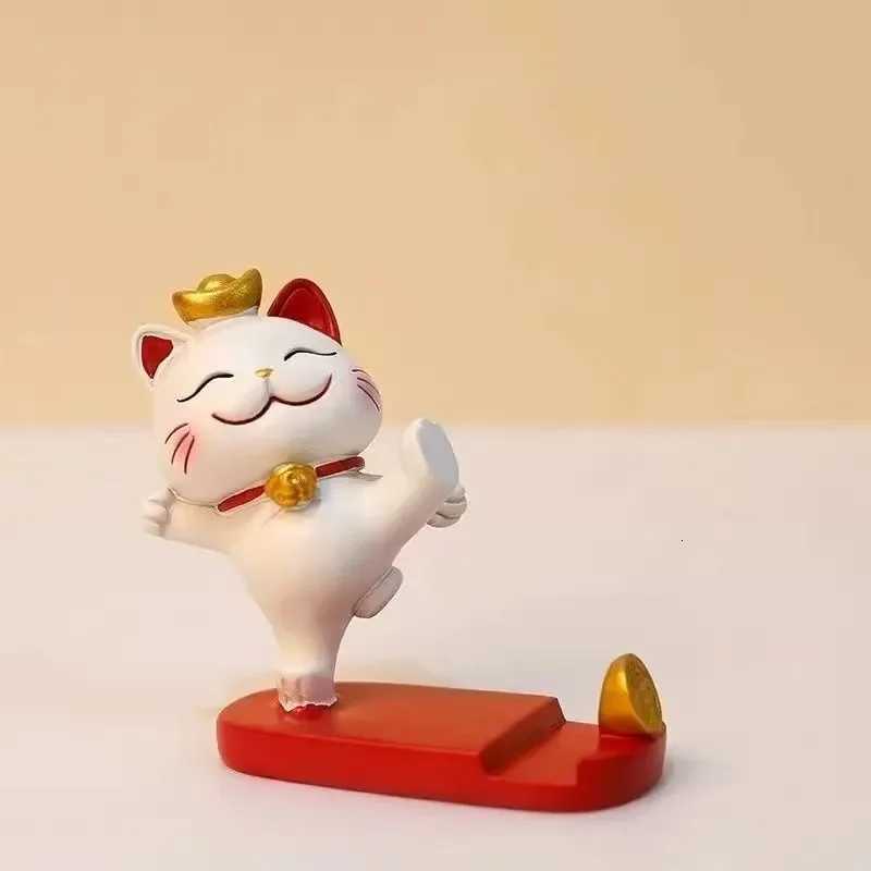 For Mobile Phones And Tablets Stand Cute Cartoon Cat Mobile Phone Stand Off Desk Decoration Suitable For Phones And Tablets C251210