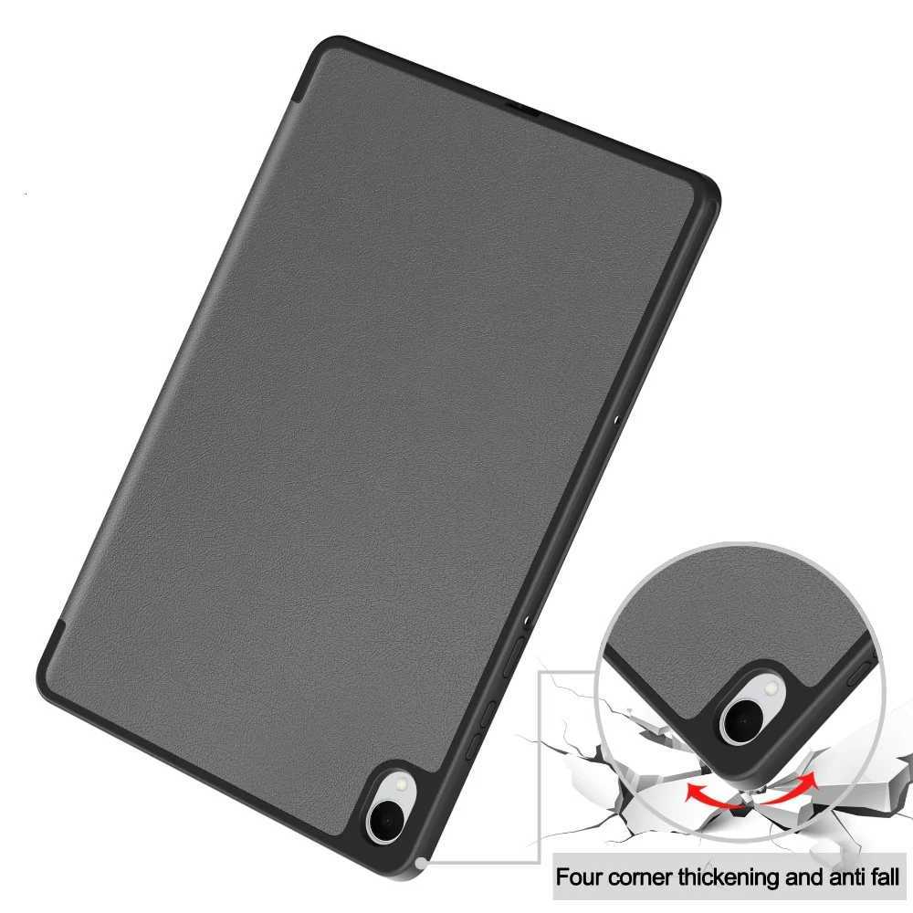 For Galaxy Tab S11 11 inch 2025 with Pencil Holder Cover Funda 5G SM-X730/SM-X736 11 Tri-Folding Flip Stand Case H251210