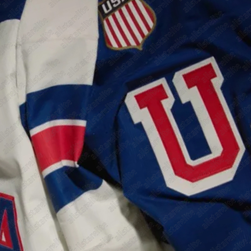 Team USA 2026 Winter Olympices Hockey Jersey J.T. Miller Matthew Hughes Jason Robertson McAvoy Thompson Clayton Keller Embroidered Jersey