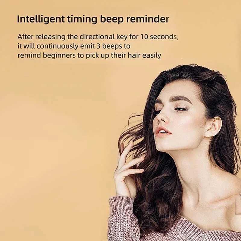 Fully automatic curling stick lazy curling tool electric rotary curler large curling without damaging hairT251210