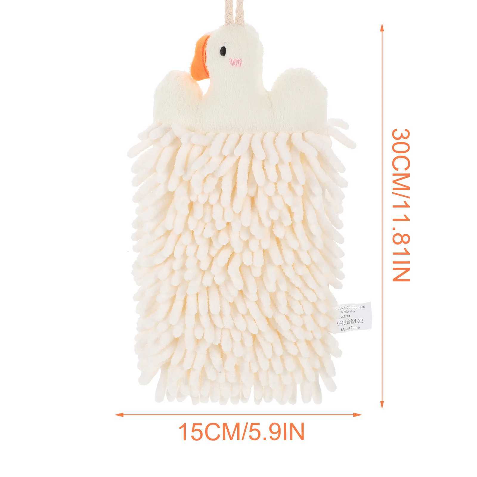 Chenille Rub Hand Towel Hanging Absorbent Fast Drying Soft Touch Bathroom Kitchen Hand Wipe Towels Gadgets for Home C251210