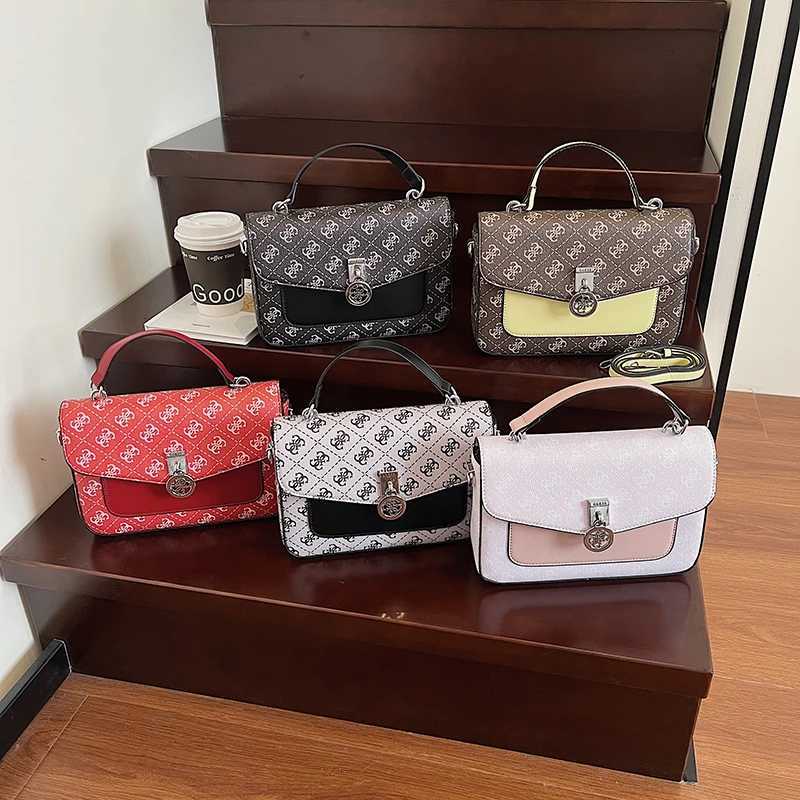 Classic Parisian-Inspired Leather Crossbody Bag Elegant Minimalist Handbag Wen Vintage Letter Casual Luxury Messenger Y251209