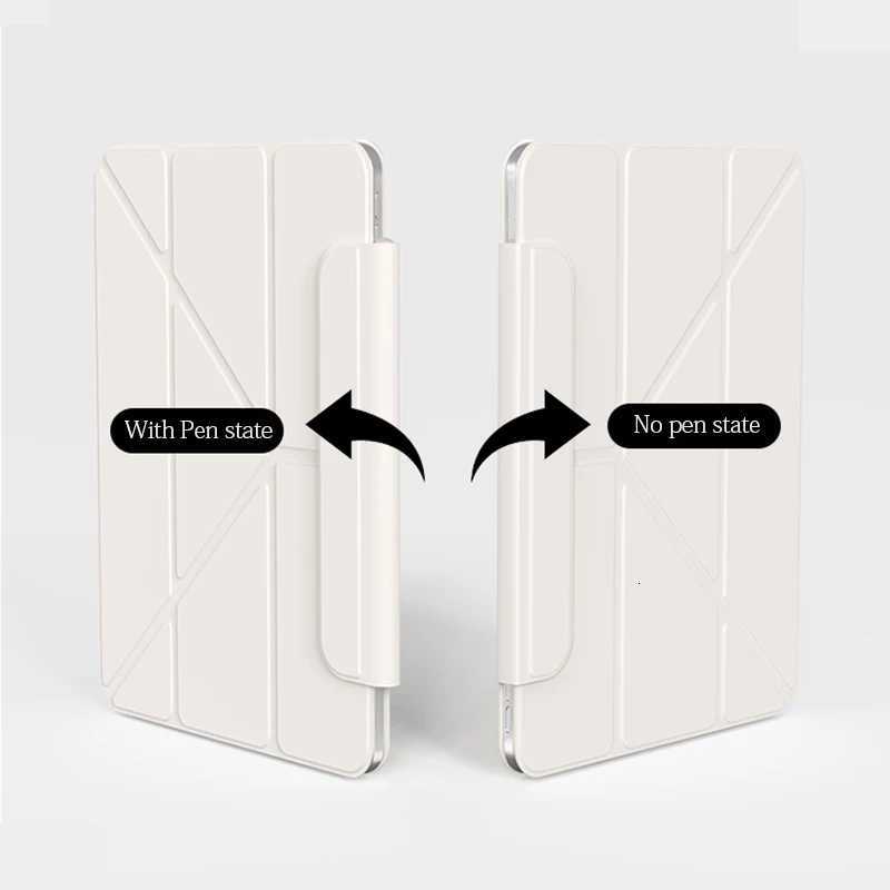 Magnetic Folio for iPad 2024 Pro 11 M4 Case Air 11 M2 Pro 129 13 inch Stand Cover iPad Pro 11 2022 Air 5 4th Generation Clamp H251210