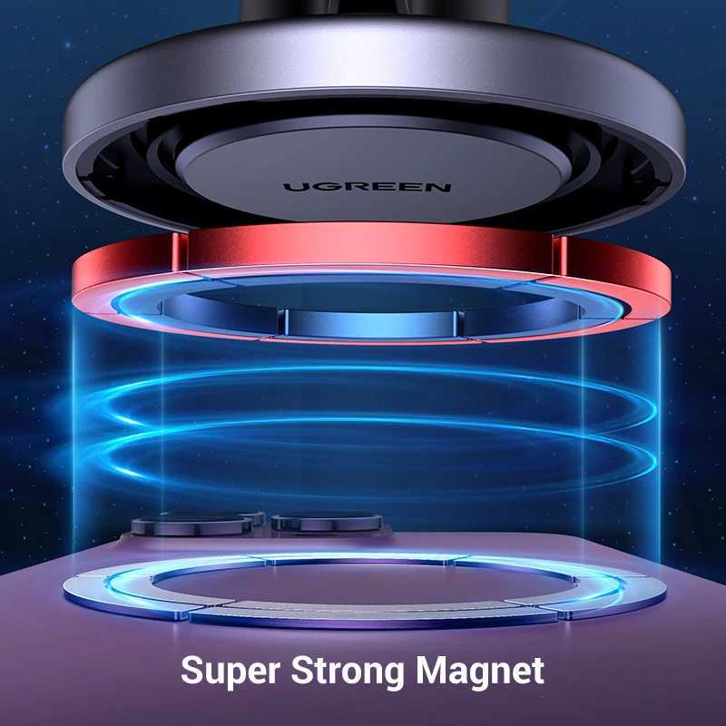UGREEN Magnetic Car Phone Holder Air Vent Car Phone Stand For iPhone 15 14 13 Prax Strong Magnet Holder C251210