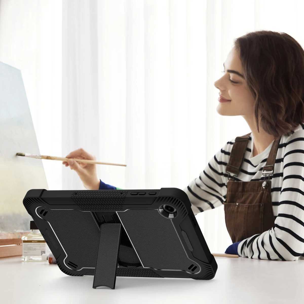 Heavy Duty Protective Case for T-Mobile Revvl Tab 2 101 inch 2025 Tablet Stand Cover for Revvl Tab2 5G 101 Built-in Kickstand H251210
