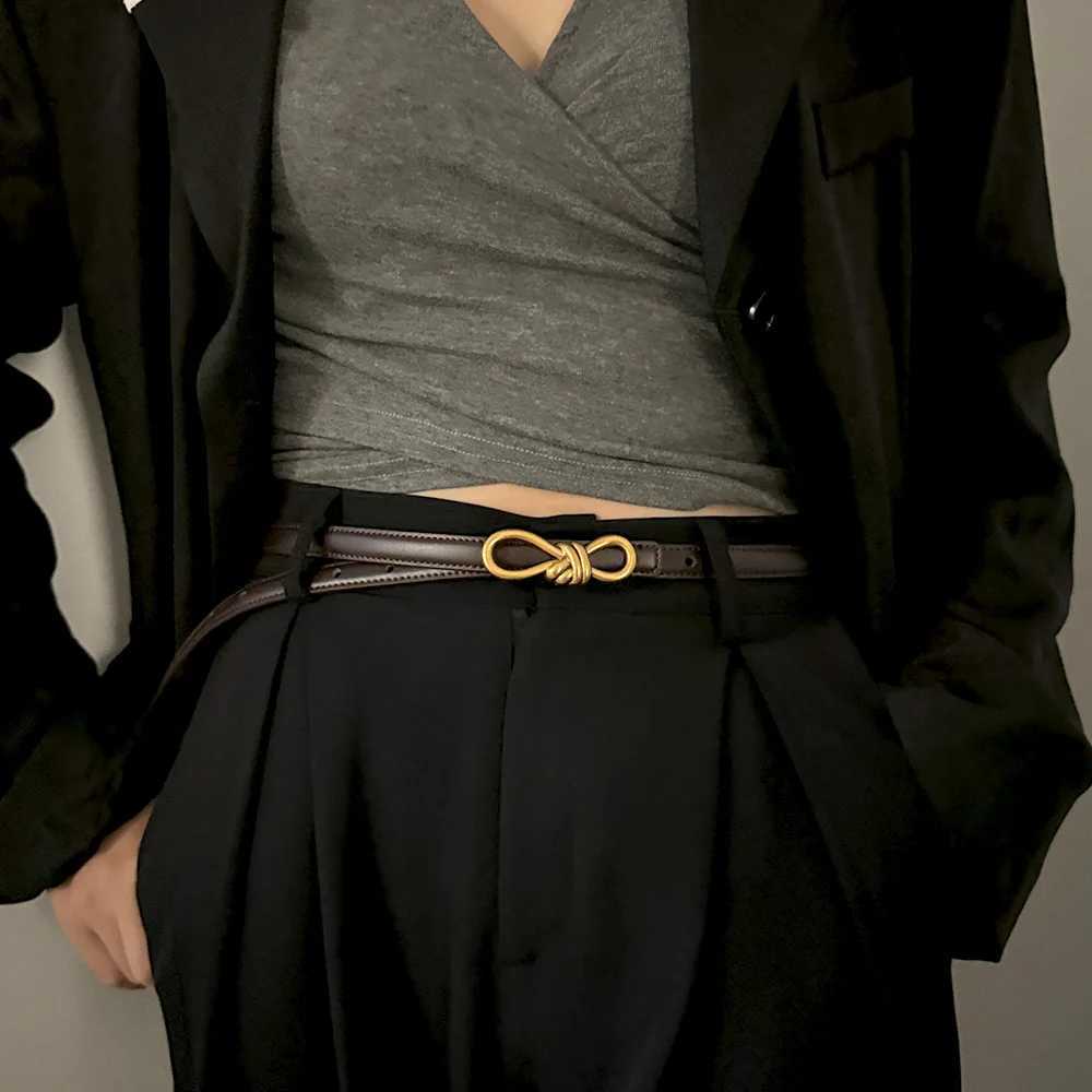 Luxury Fashion Golden oo Kont Cowhide Real leather belt For Women Luxury Desiner Elegant Womens Belt Female Dress Jeans Waistband Y251210