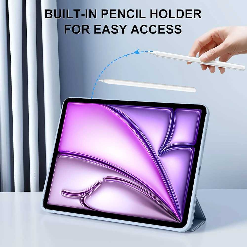 PU Leather Tri-Fold case for iPad Pro 129 3rd/4th/5th/6th Gen 2018/2020/2021/2022 Cpatible with Air 13 M2 M3 2024/2025 H251210