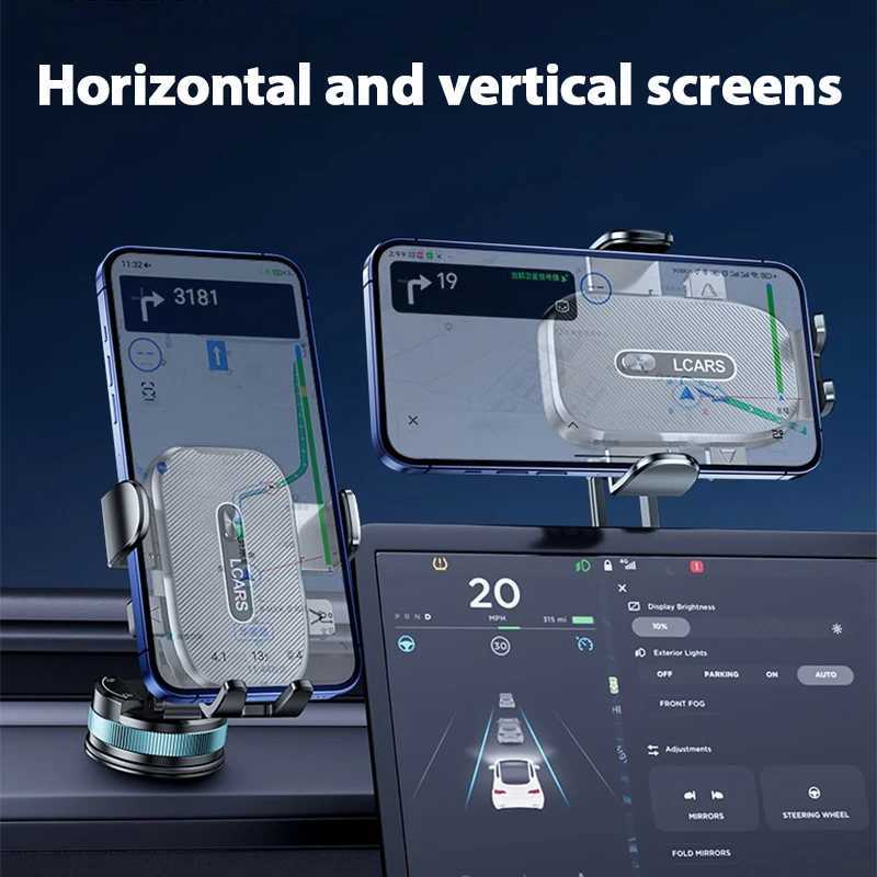 New Car Mobile Phone Stand Mti Angle Swivel Dashboard Suction Mount Cpatible with Most Smartphones Car Accessories C251210