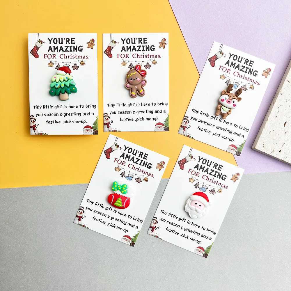 10pcs Able Resin Holiday Presents Trendy Mini Xmas Gifts Pocket Hugs for Loved Ones Christmas Festive Holiday Decor H251210