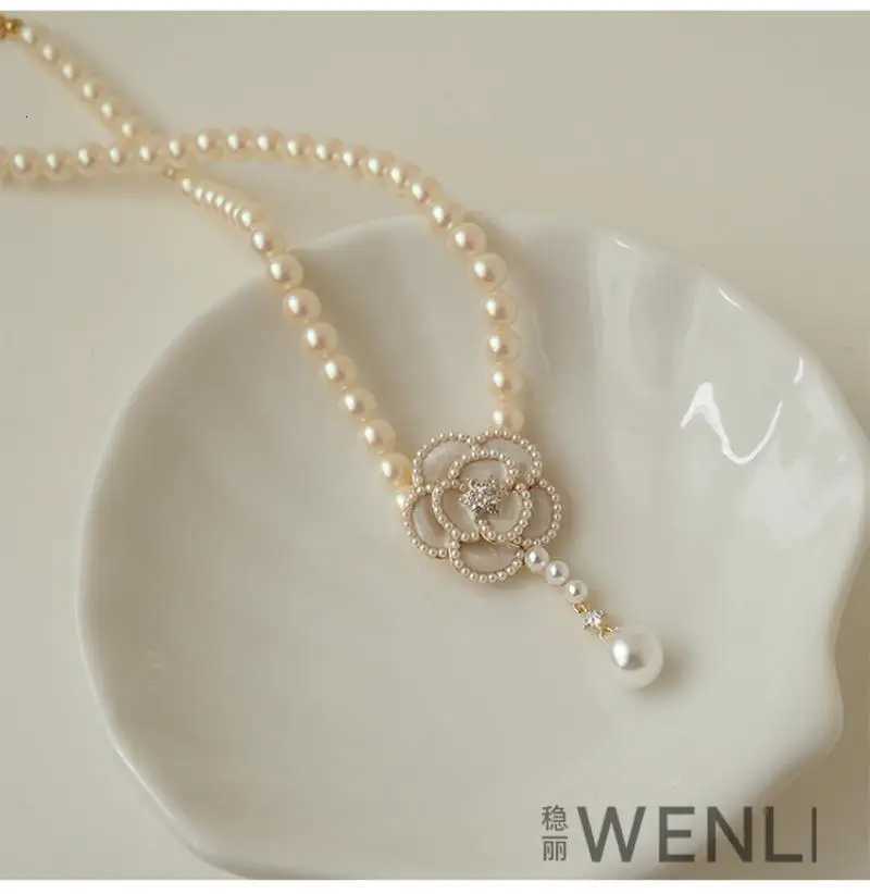 Classic Pearl lia wer Pendant Necklace Choker For Wen Elegant Fashion wer Necklace Off Party Jewelry La Gifts Y251210