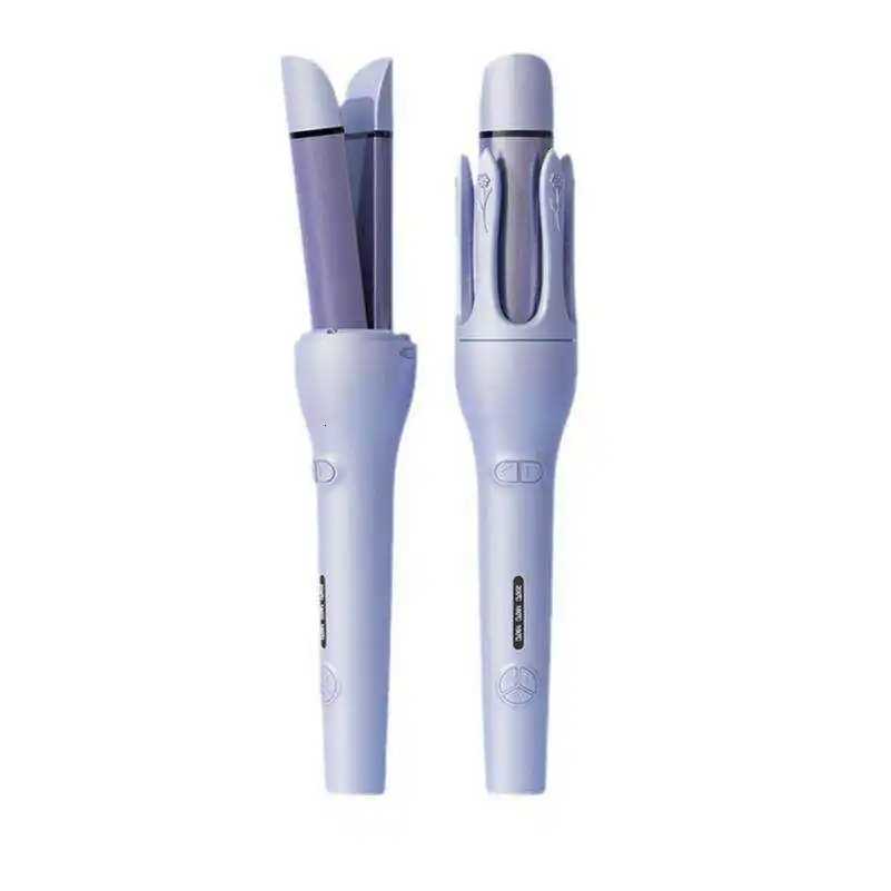 Auto Rotating Hair Curler Anti-Tangle 2-in-1 Automatic Curling Iron Wand and Straightener Flat Iron Automatic Hair CurlerT251210
