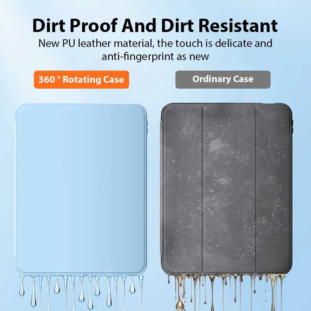 360 Rotation Magnetic Case For iPad Pro Air 13 11 5 4 M3 M4 2025 129 12 9 Case Funda For iPad 9th 8th 7th 102 Mini 6 7 Cover H251210