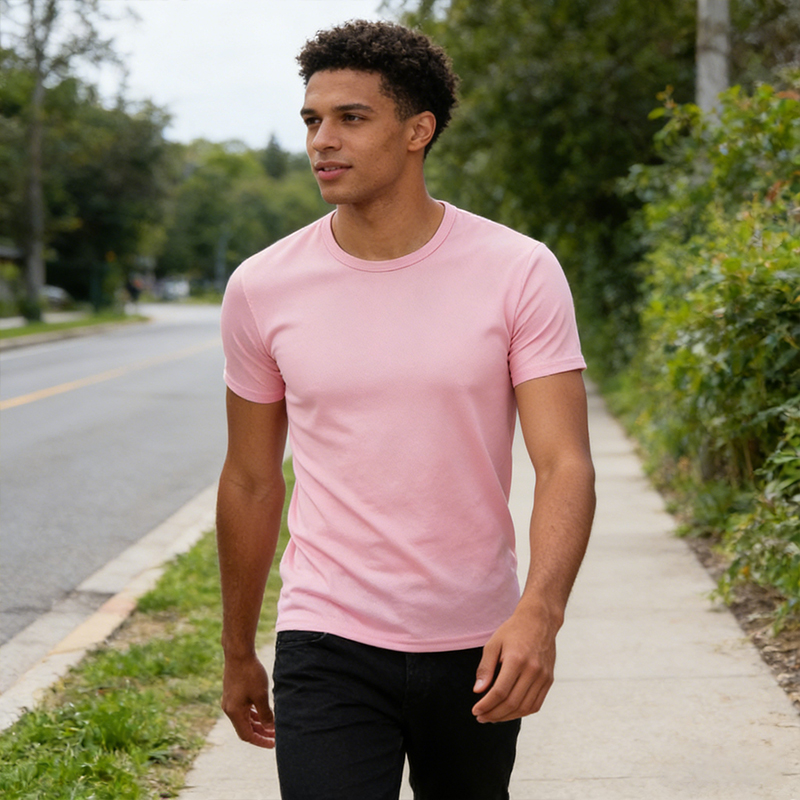 180g100D Marathon quick-drying sports material round-neck T-shirt CF306