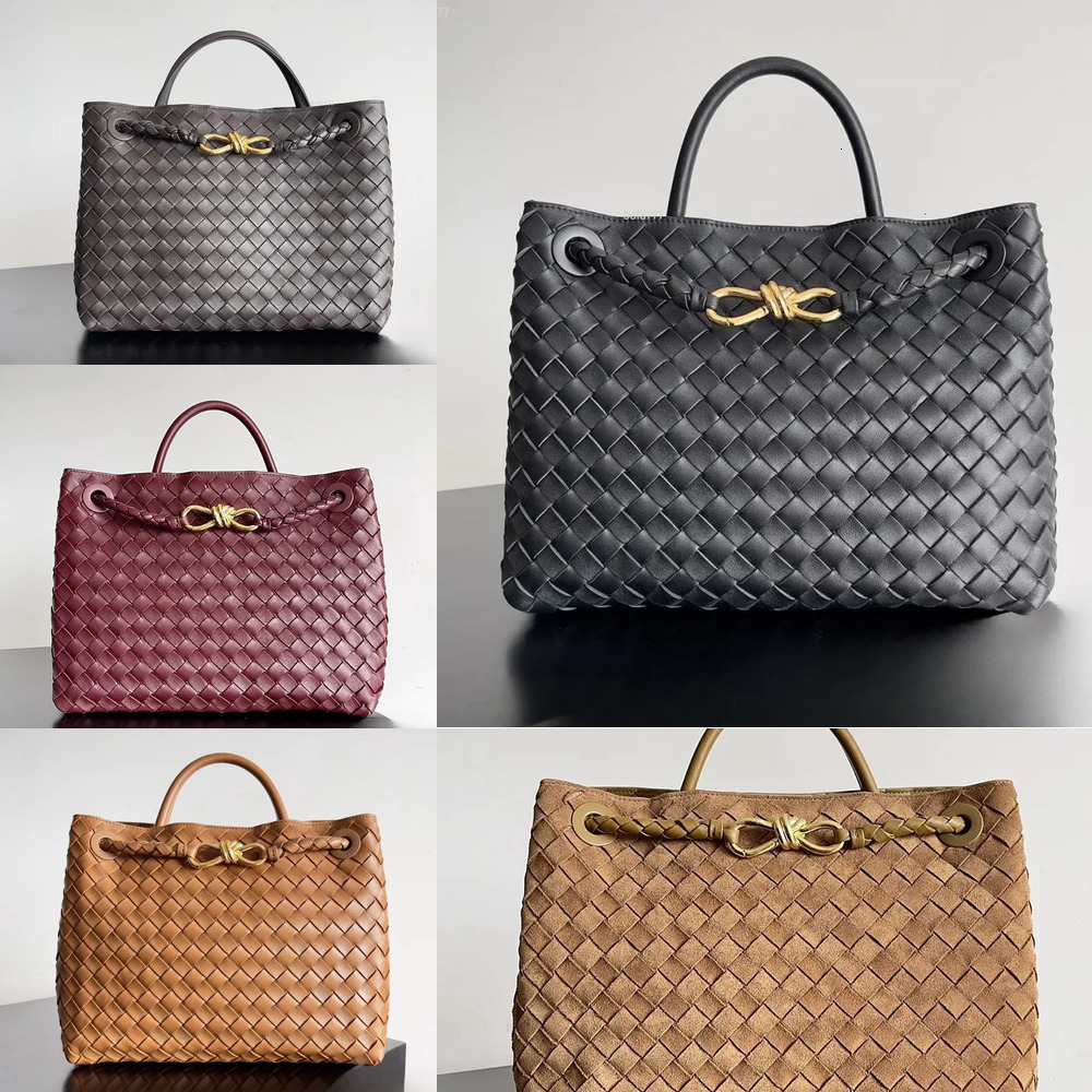 Fashion woven handbag designer tote portable one shoulder crossbody briefcase large capacity commuting bag multiple colors and sizes8-82