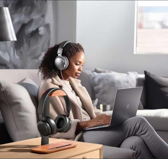 Wooden Universal phone Stand Aluminuim Alloy set Holder Aluminum Earphone Display with Pen slot C251210