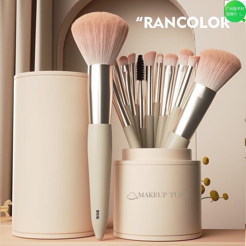 BEILI Pink Makeup Brushes Set Premium Foundation Contour Powder Blush Eyeshadow Highlighter Cosmetics Tool brochas de maquillaje 251015