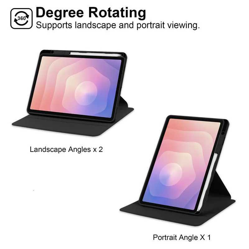 For Galaxy Tab S11 5G 11 inch 2025 Case SM-X730 Acrylic Rotating Stand Tablet Funda For Tab S11 2025 SM-X736 11 Shell H251210